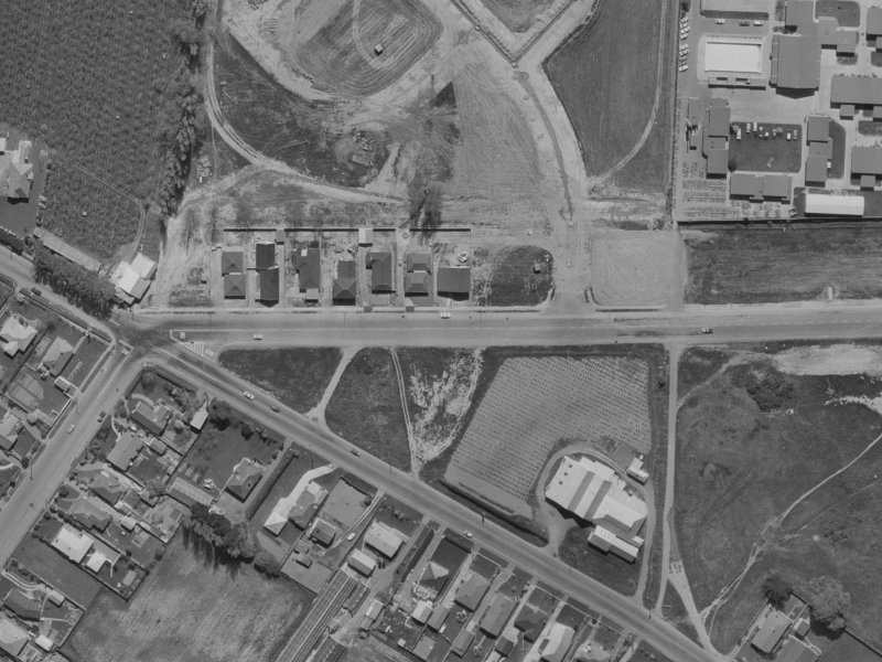152 Northcote Road from the air, 1970-1974