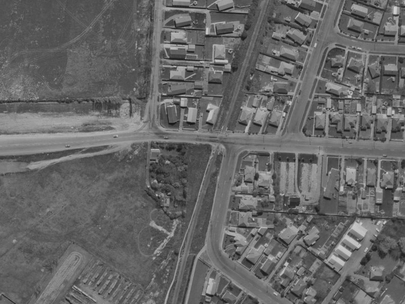110E Northcote Road from the air, 1970-1974