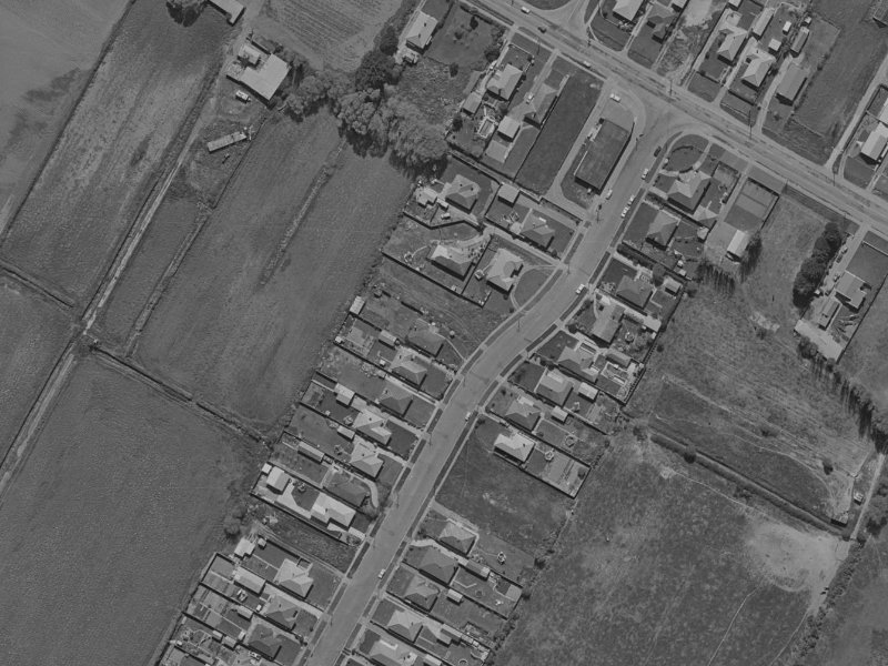 12 Trafford Street from the air, 1970-1974