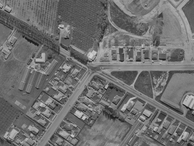 166 Northcote Road from the air, 1970-1974