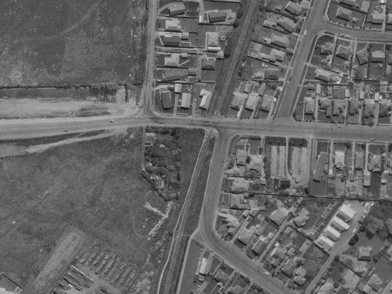93 Northcote Road from the air, 1970-1974