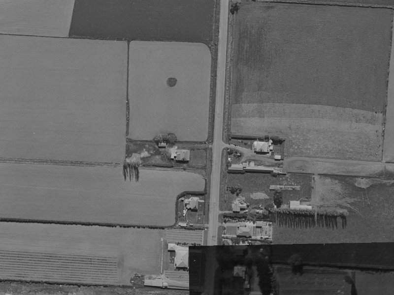 43 Grimseys Road from the air, 1970-1974