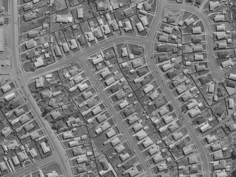 32 Kirner Street from the air, 1970-1974