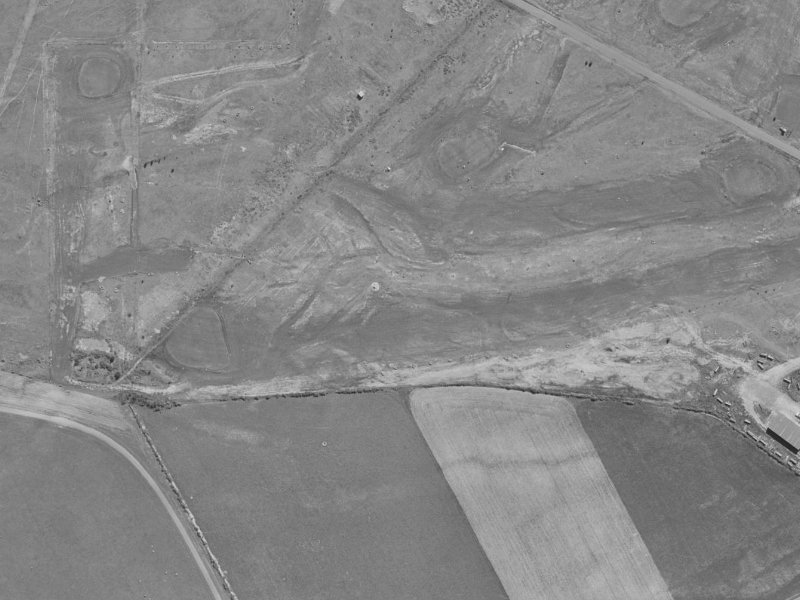 891 Pound Road from the air, 1970-1974