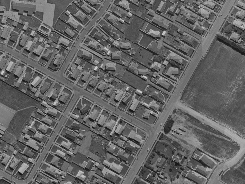 8 Cardome Street from the air, 1970-1974