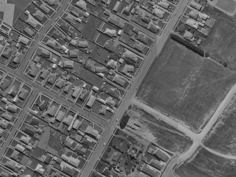51 Highsted Road from the air, 1970-1974