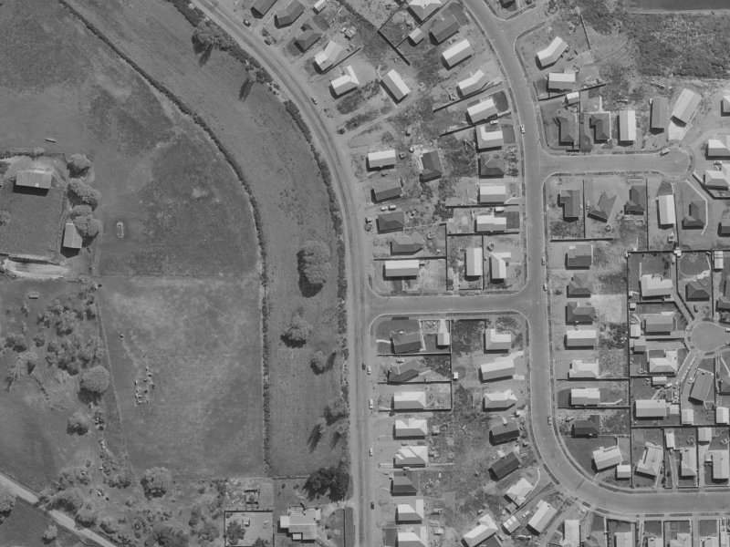 490 Mairehau Road from the air, 1970-1974