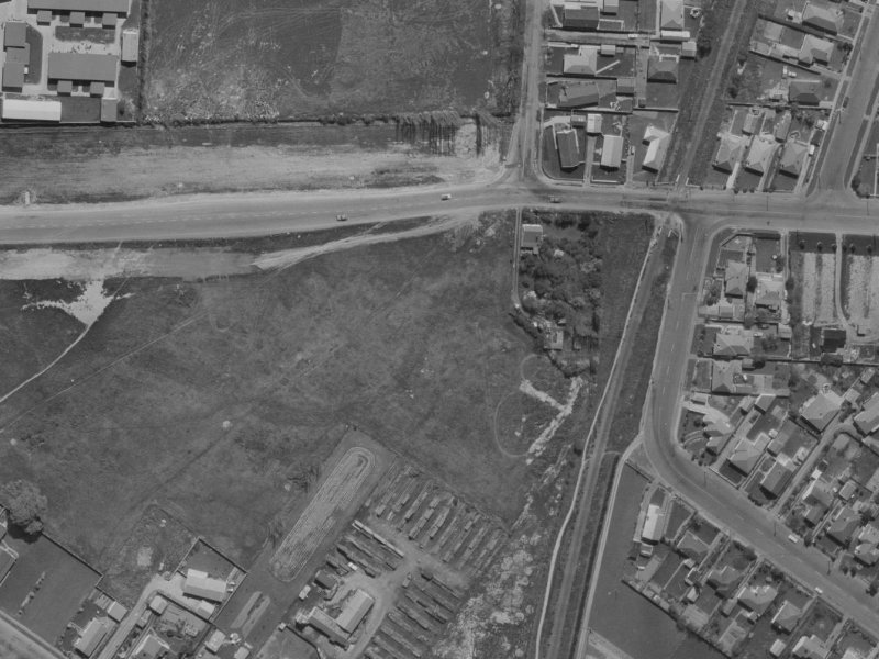 117 Northcote Road from the air, 1970-1974