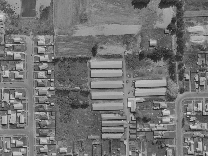 20 Beauford Place from the air, 1970-1974