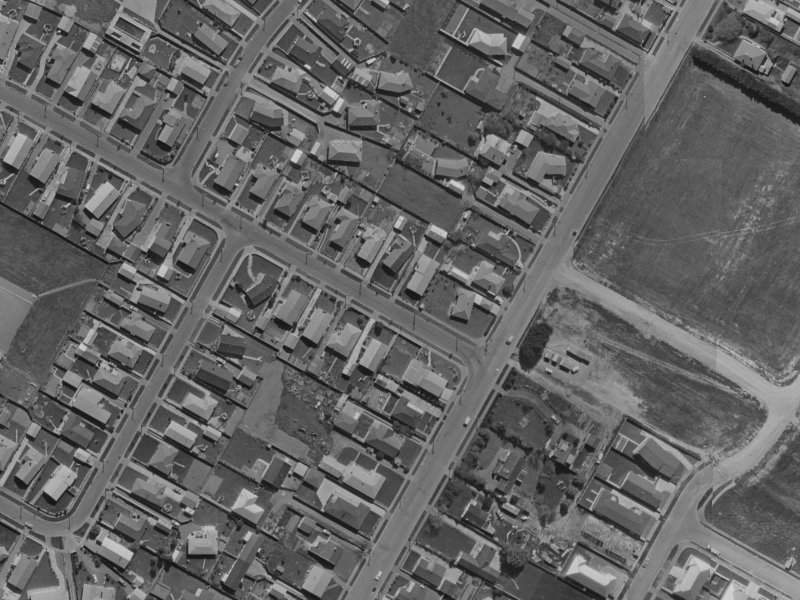 4 Cardome Street from the air, 1970-1974