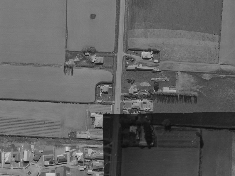 42A Grimseys Road from the air, 1970-1974