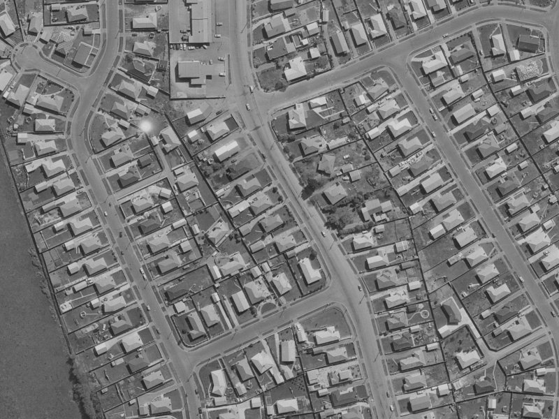 233 Burwood Road from the air, 1970-1974