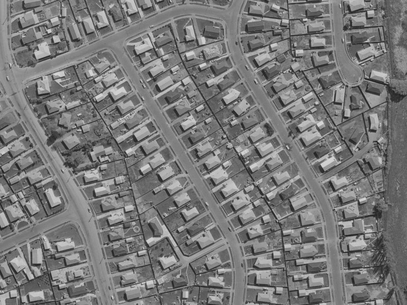 24 Kirner Street from the air, 1970-1974