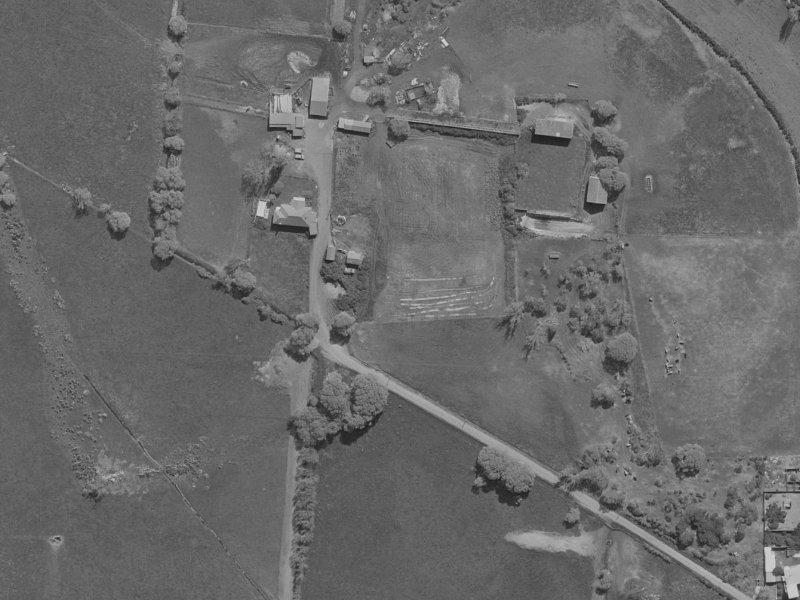22C Medina Crescent from the air, 1970-1974