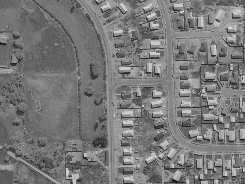 493 Mairehau Road from the air, 1970-1974