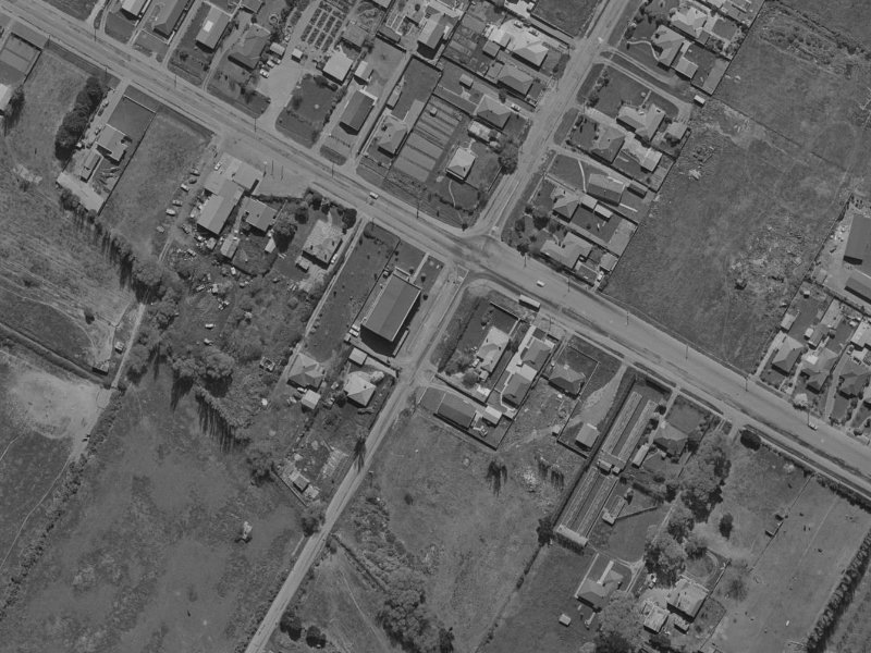 122A Breens Road from the air, 1970-1974