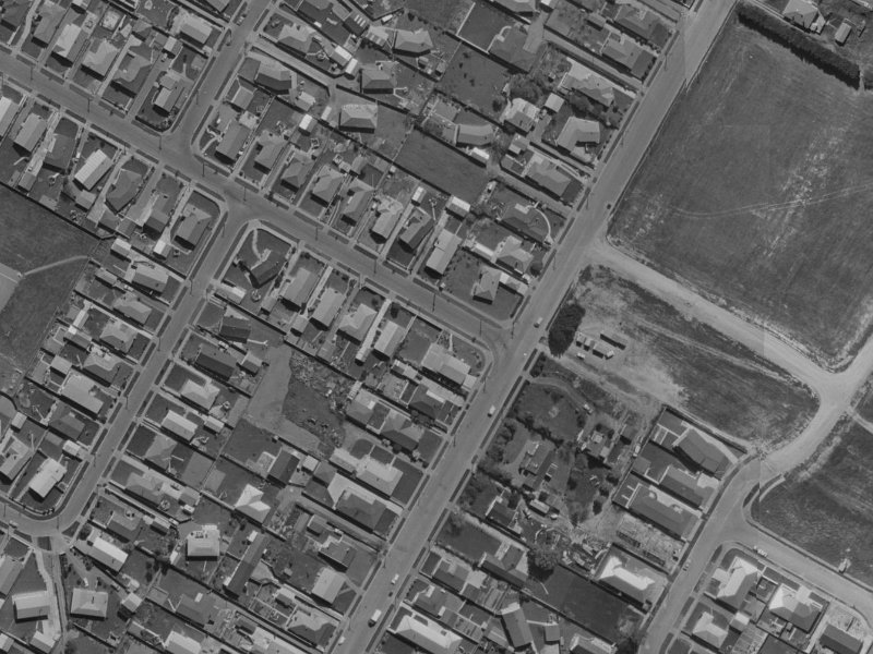 1 Cardome Street from the air, 1970-1974