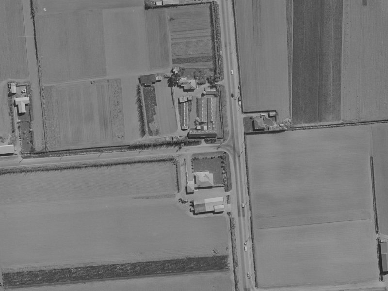 54 McSaveneys Road from the air, 1970-1974