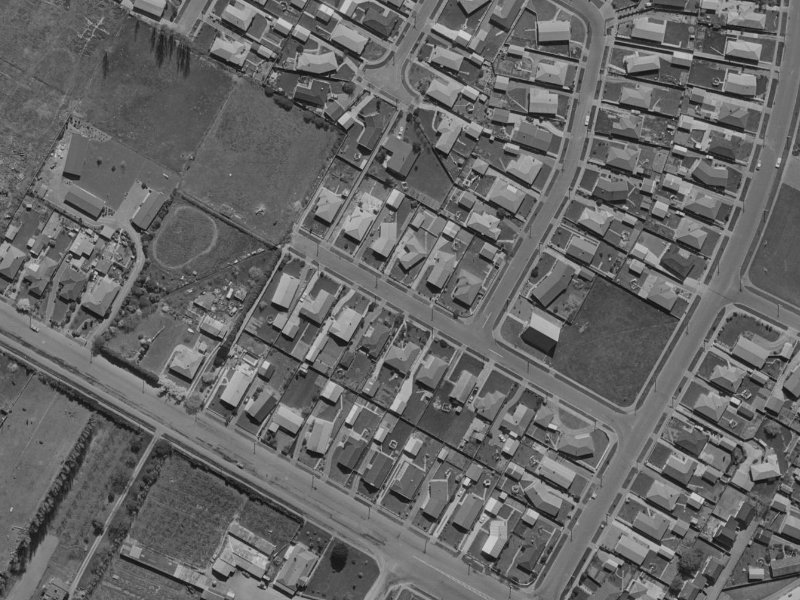 14 Kingrove Street from the air, 1970-1974