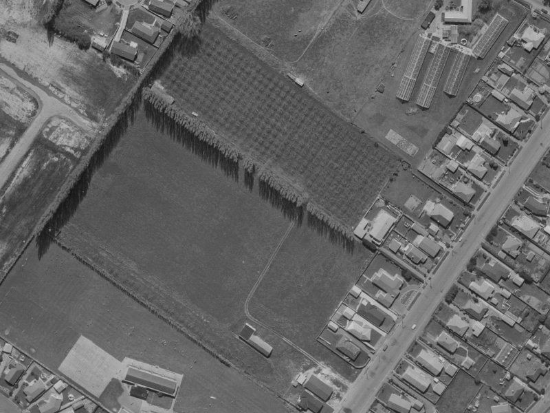 45 Tivoli Place from the air, 1970-1974