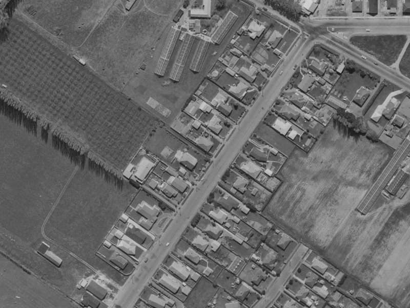 491 Greers Road from the air, 1970-1974