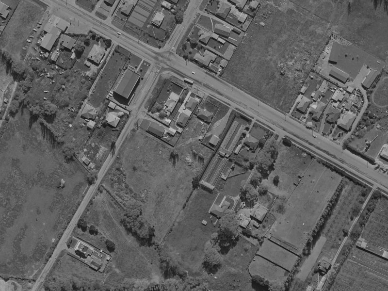 3A Lochmore Street from the air, 1970-1974