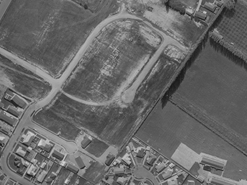 12 Tralee Place from the air, 1970-1974
