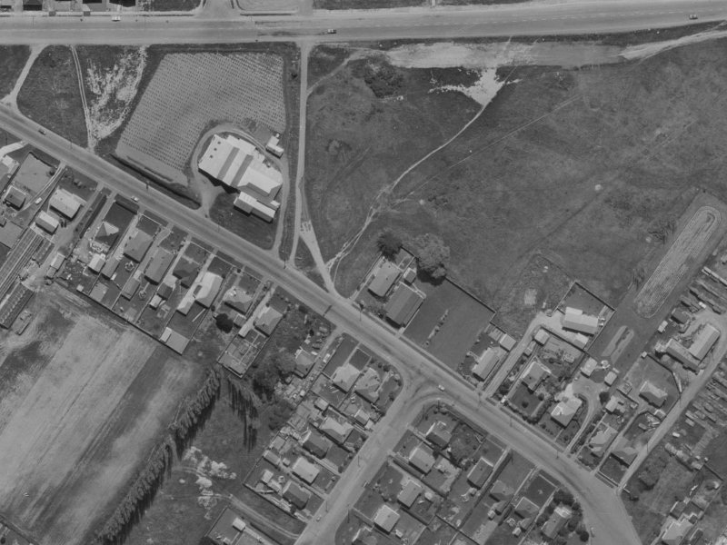 146 Sawyers Arms Road from the air, 1970-1974