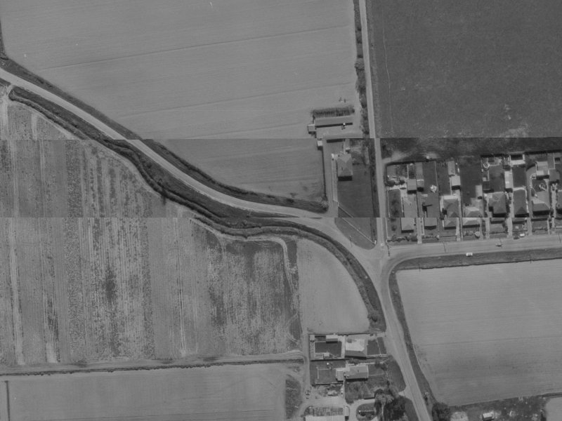 584 Hills Road from the air, 1970-1974
