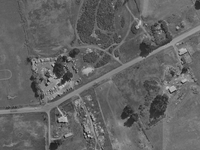 115 Mairehau Road from the air, 1970-1974