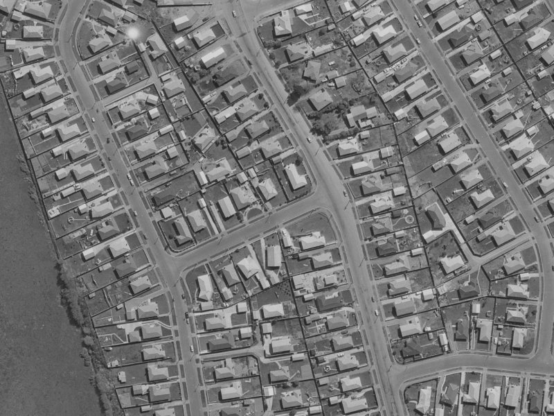 4 Stanford Street from the air, 1970-1974