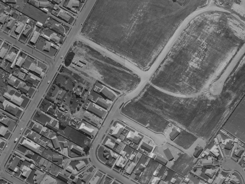 67 Reynolds Avenue from the air, 1970-1974