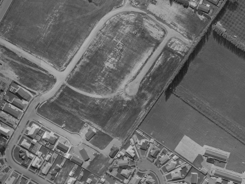 Tralee Place from the air, 1970-1974