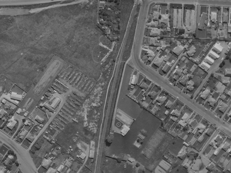 1B Phoenix Lane from the air, 1970-1974