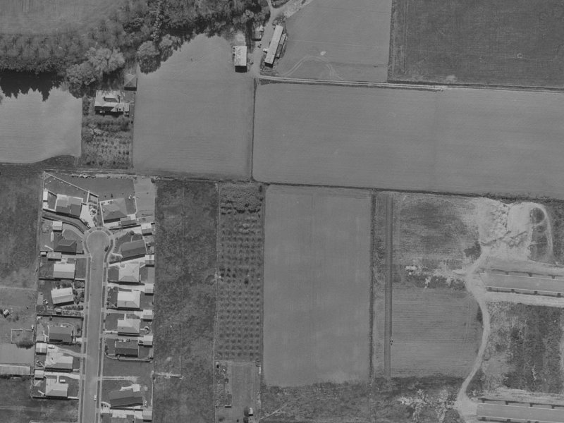 74 Sarabande Avenue from the air, 1970-1974