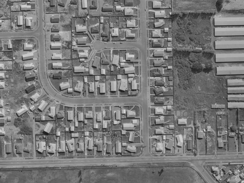 4 Cottonwood Street from the air, 1970-1974