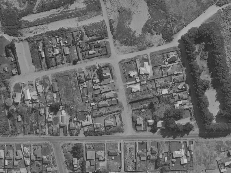 9 Aston Drive from the air, 1970-1974