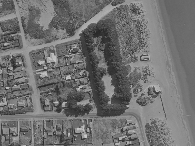 3A Broadpark Road from the air, 1970-1974
