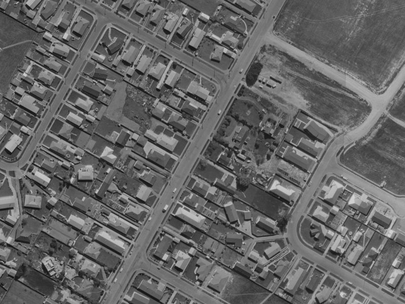40 Highsted Road from the air, 1970-1974