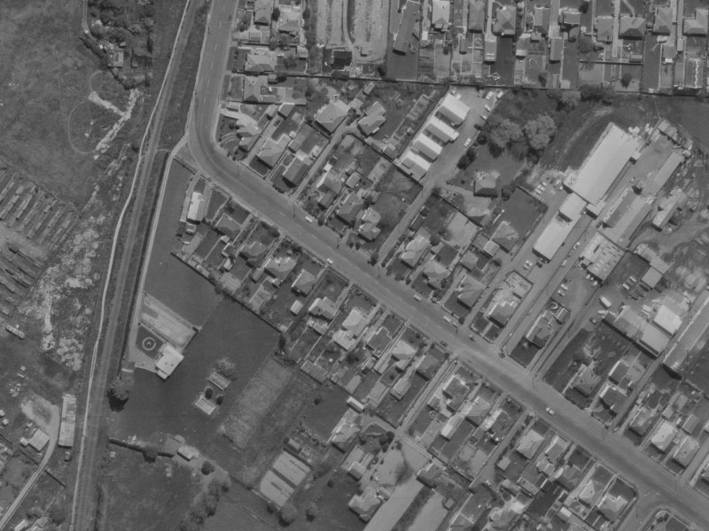 132 Vagues Road from the air, 1970-1974