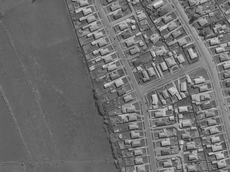 65 Greenhaven Drive from the air, 1970-1974