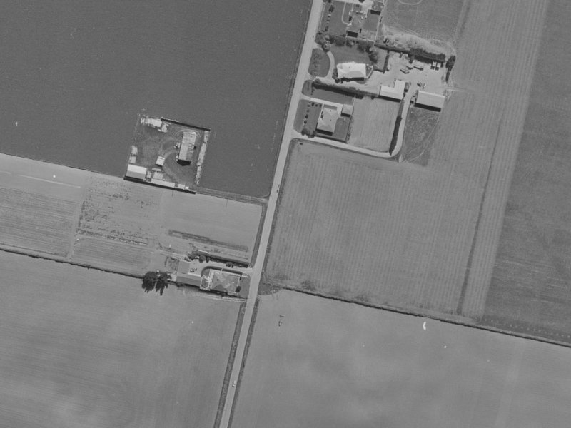 268 Wooldridge Road from the air, 1970-1974