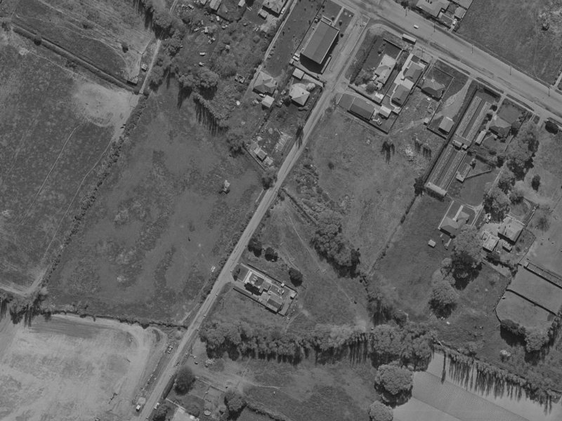 102 Breens Road from the air, 1970-1974