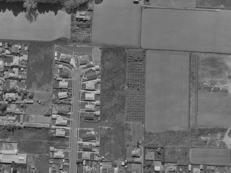 88 Sarabande Avenue from the air, 1970-1974