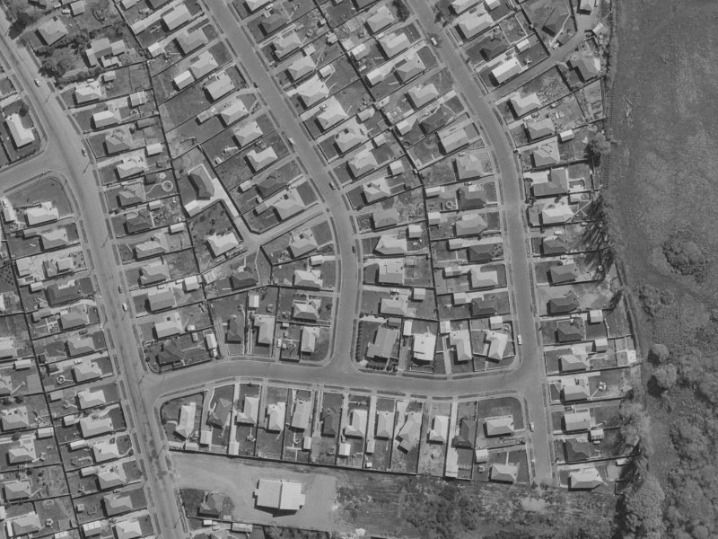 6 Kirner Street from the air, 1970-1974