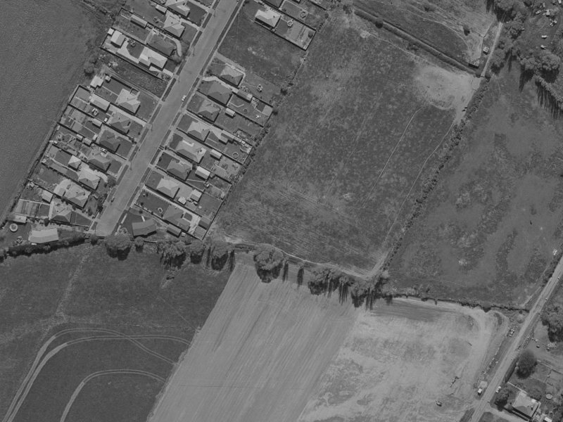 Meldrum Place from the air, 1970-1974