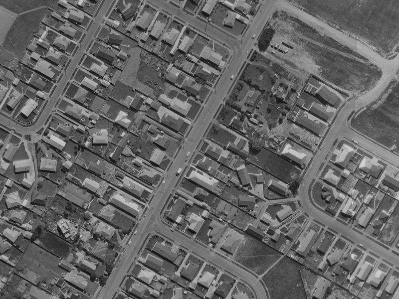 28 Highsted Road from the air, 1970-1974