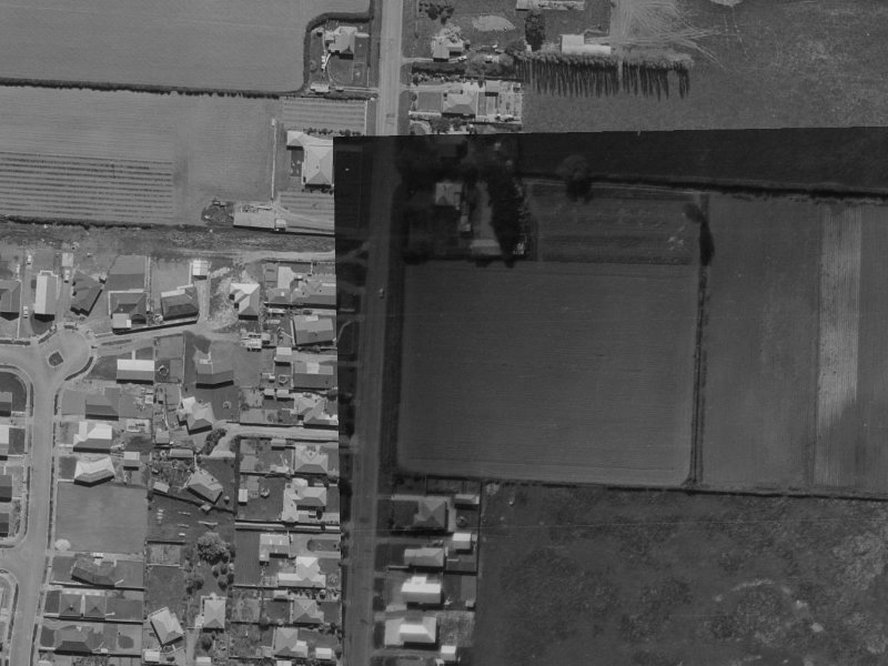 27-29 Grimseys Road from the air, 1970-1974