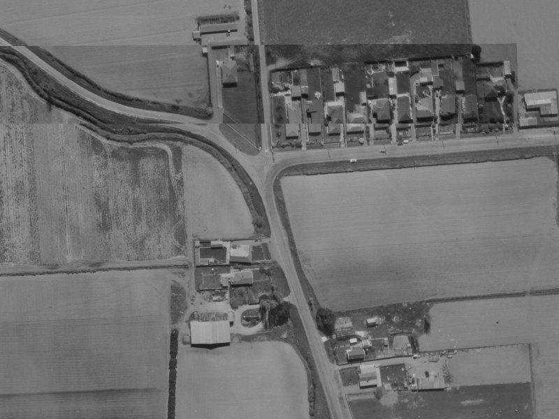 579 Hills Road from the air, 1970-1974