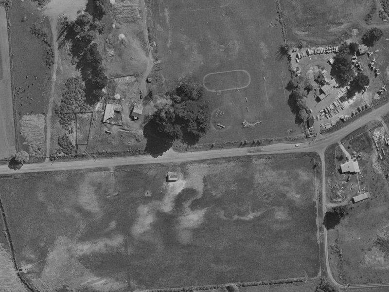 87 Mairehau Road from the air, 1970-1974
